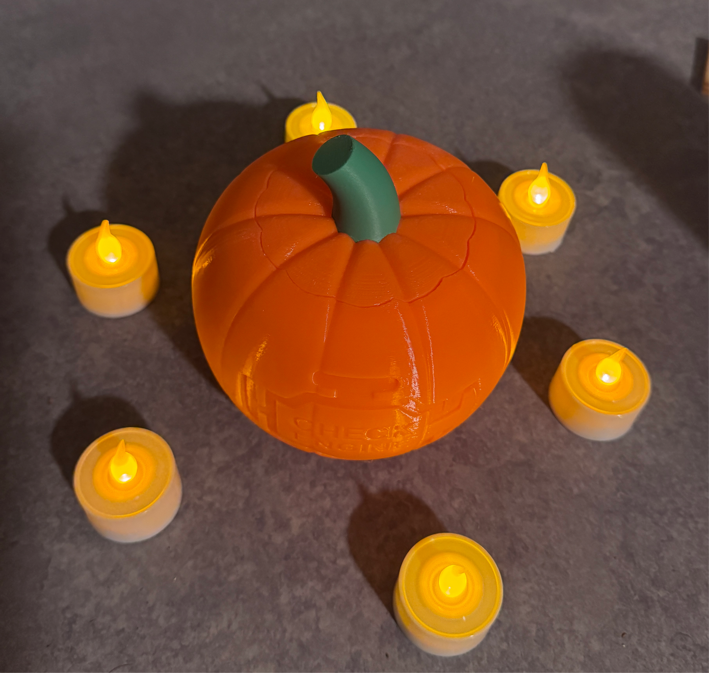 Check Engine Pumpkin