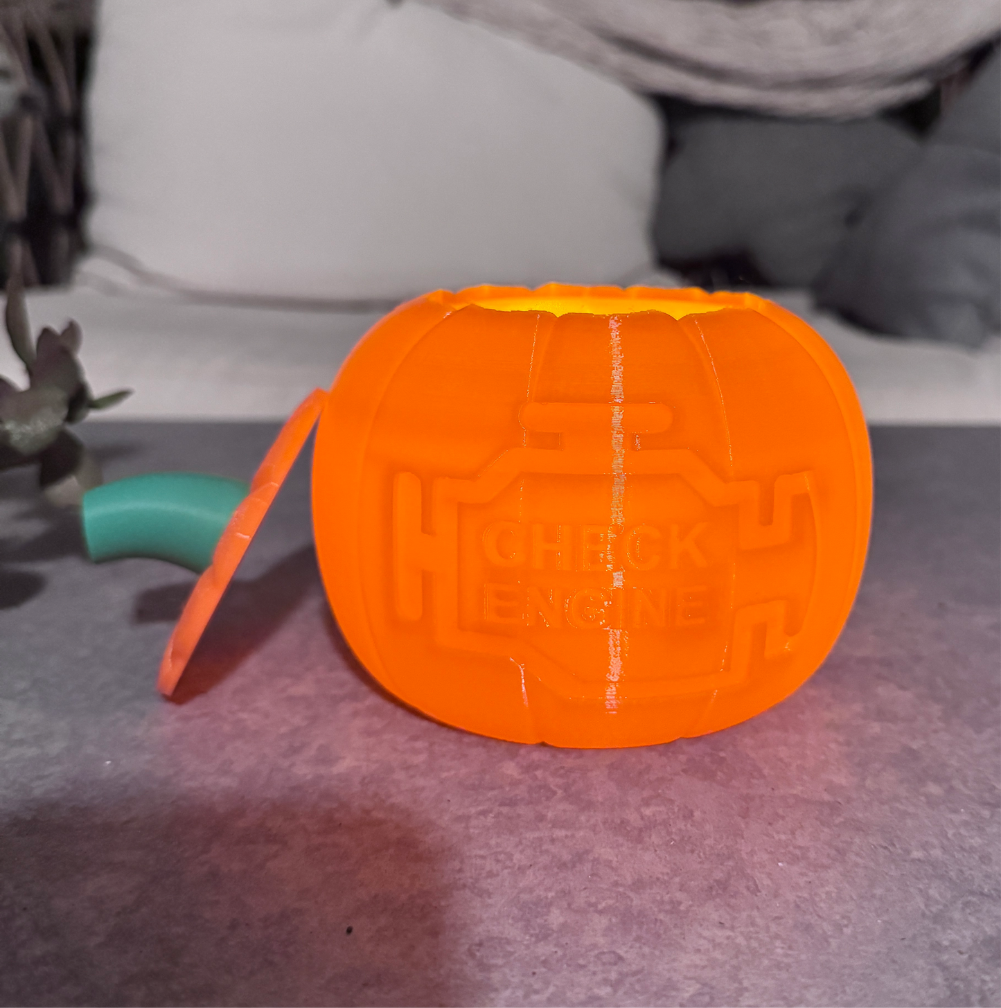 Check Engine Pumpkin