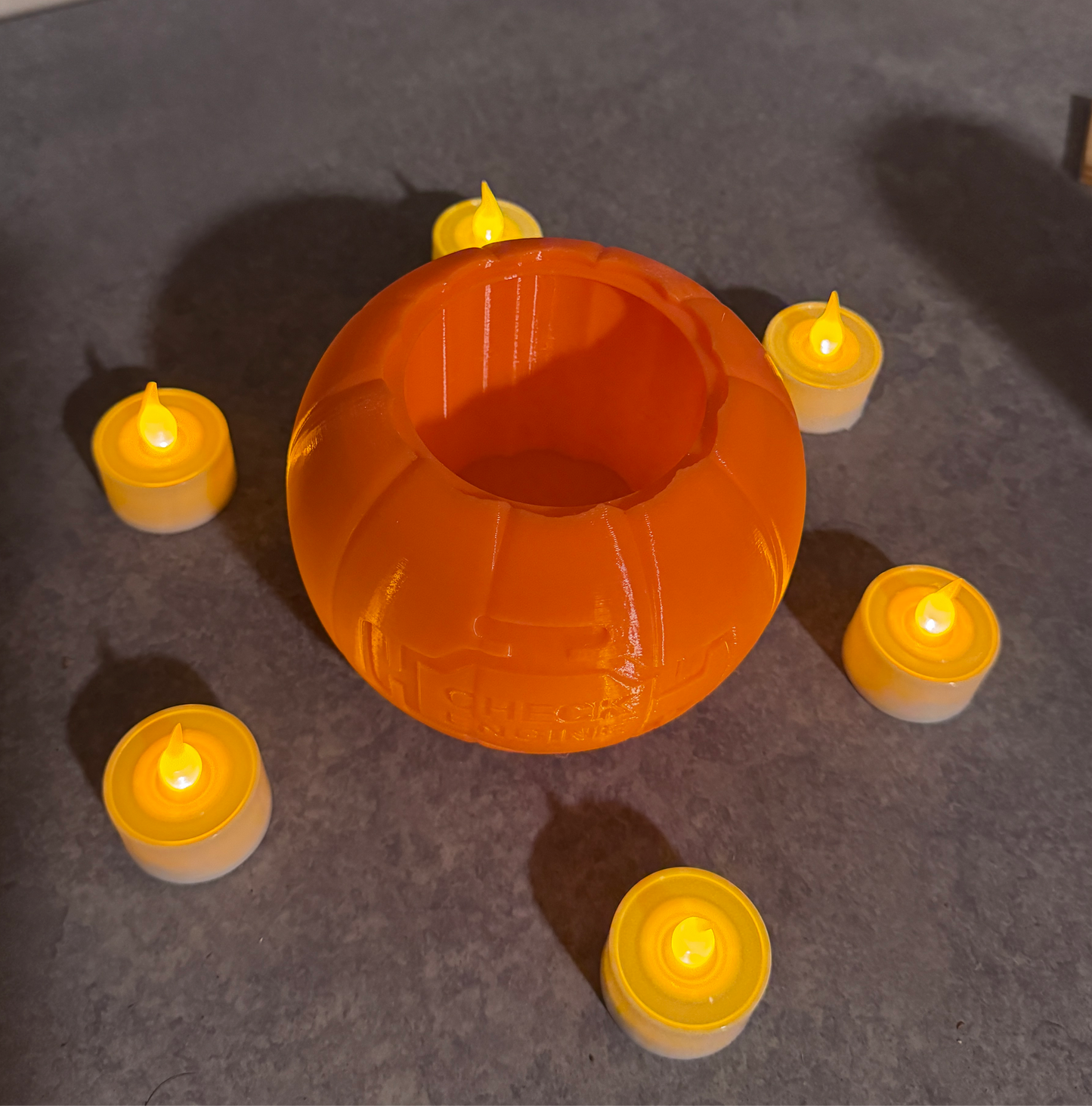 Check Engine Pumpkin