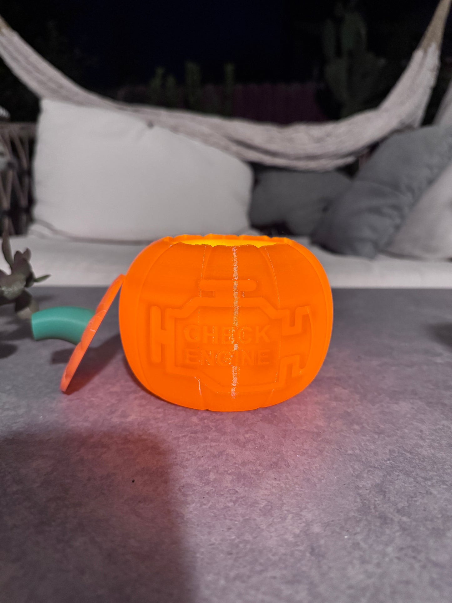 Check Engine Pumpkin