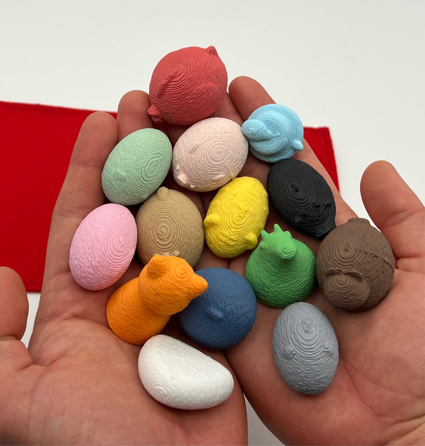 Mini Fuzzy Zodiac set (3D Printed)