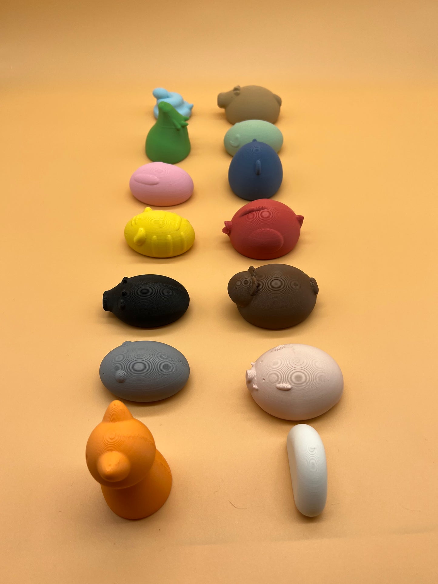 Smooth Medium Sized Chinese Zodiac Set