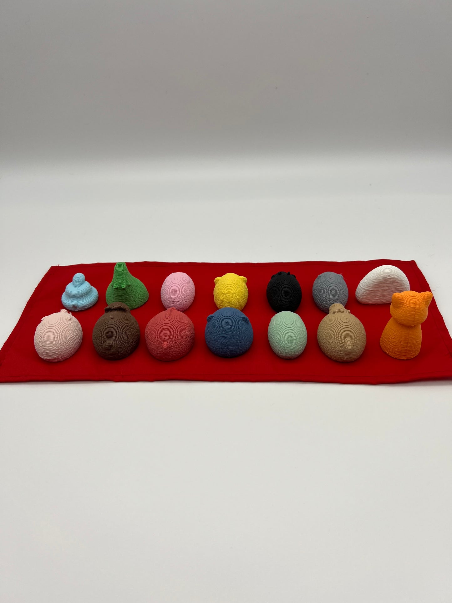 Mini Fuzzy Zodiac set (3D Printed)