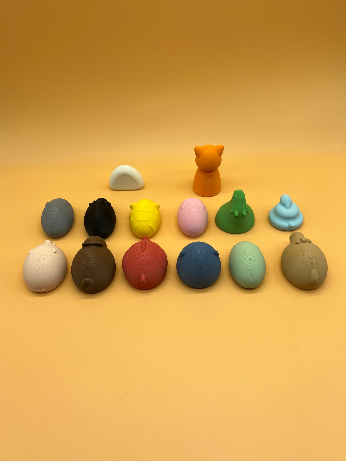 Smooth Medium Sized Chinese Zodiac Set