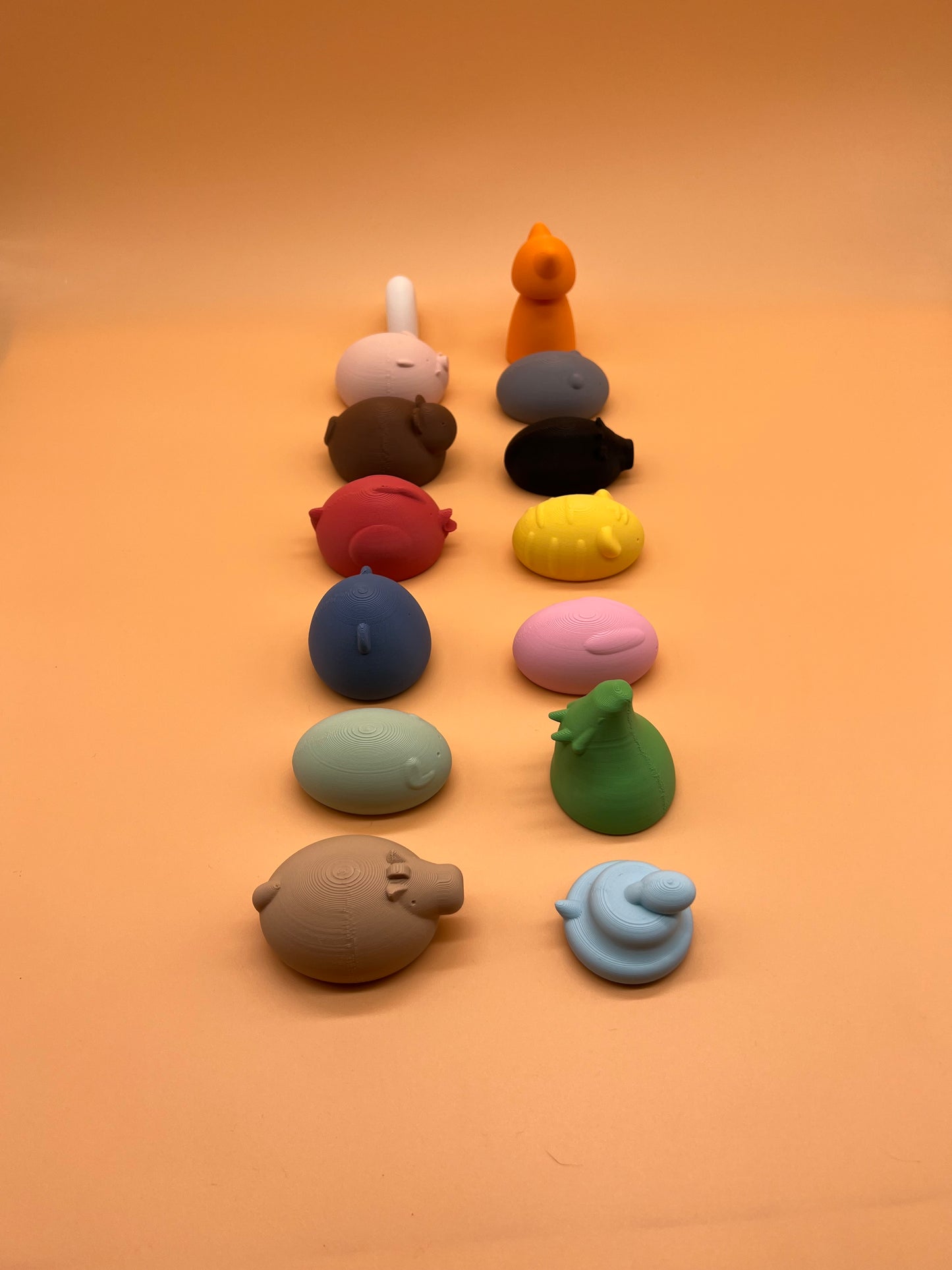 Smooth Medium Sized Chinese Zodiac Set