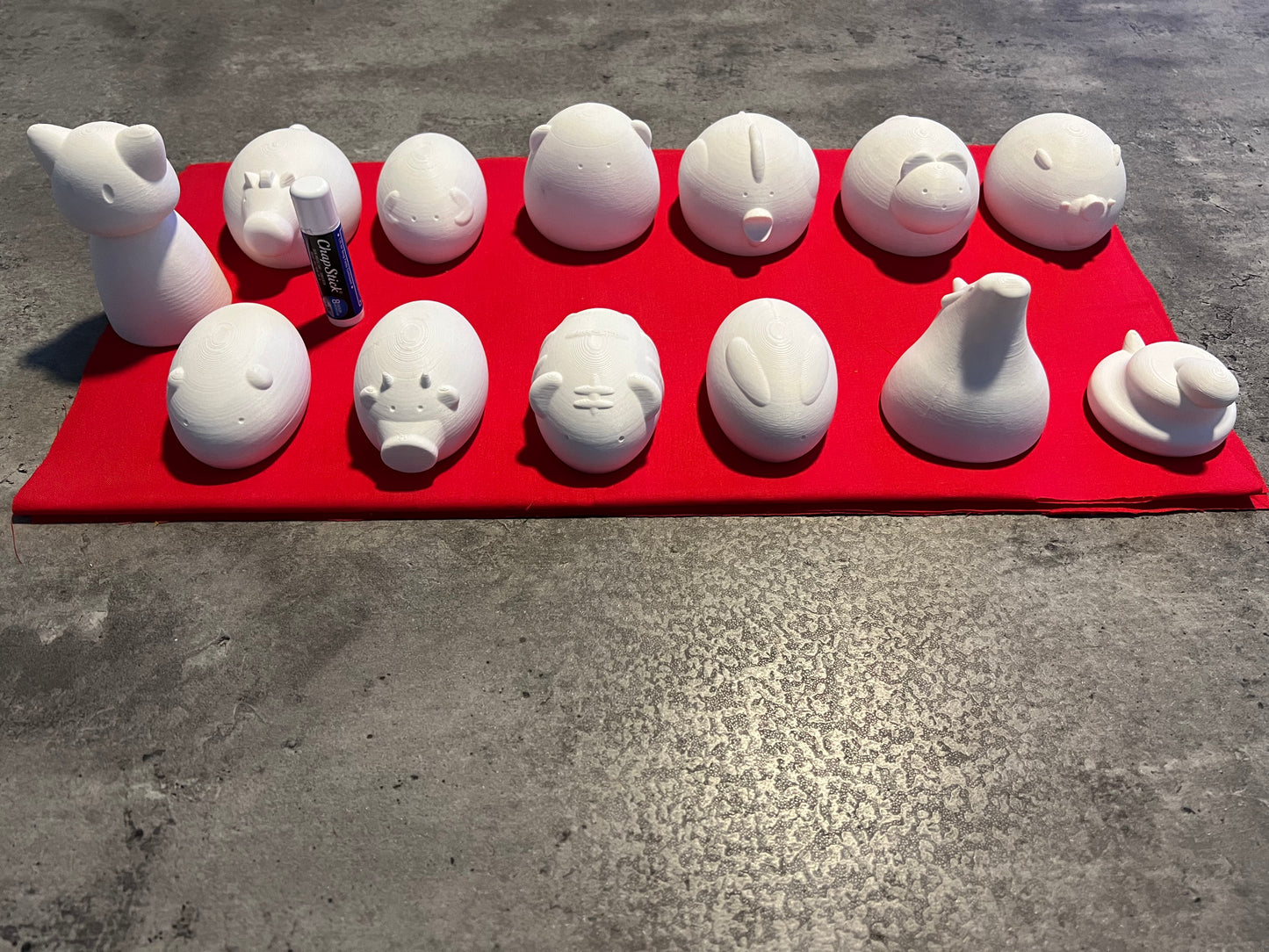 Individual UNPAINTED Chinese zodiac figures LARGE
