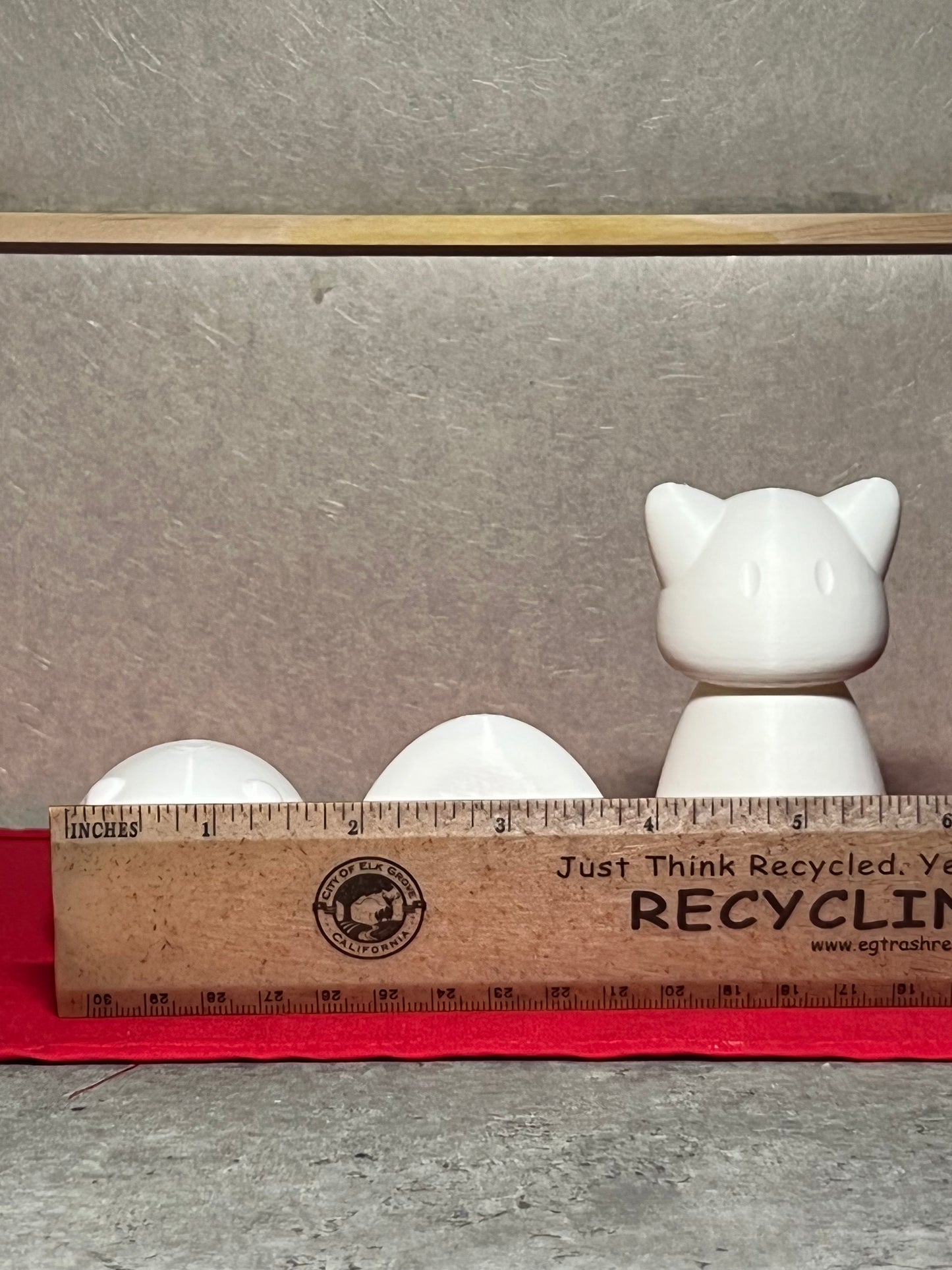 Chinese Zodiac Cat Rat and Riceball Figure Bundle (UNPAINTED)