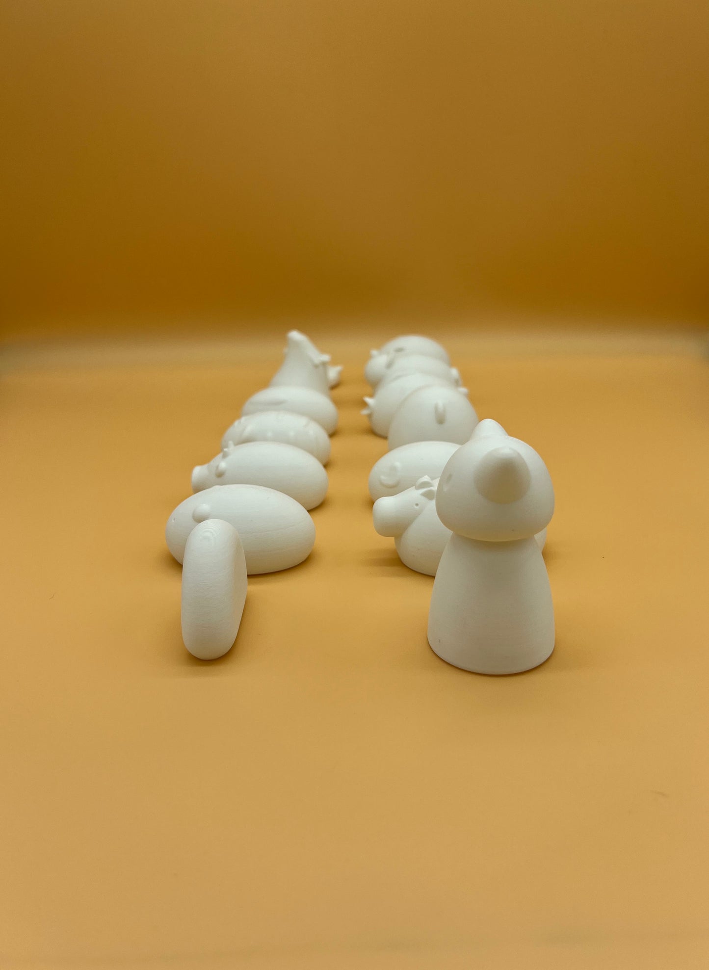 Unpainted Chinese Zodiac set