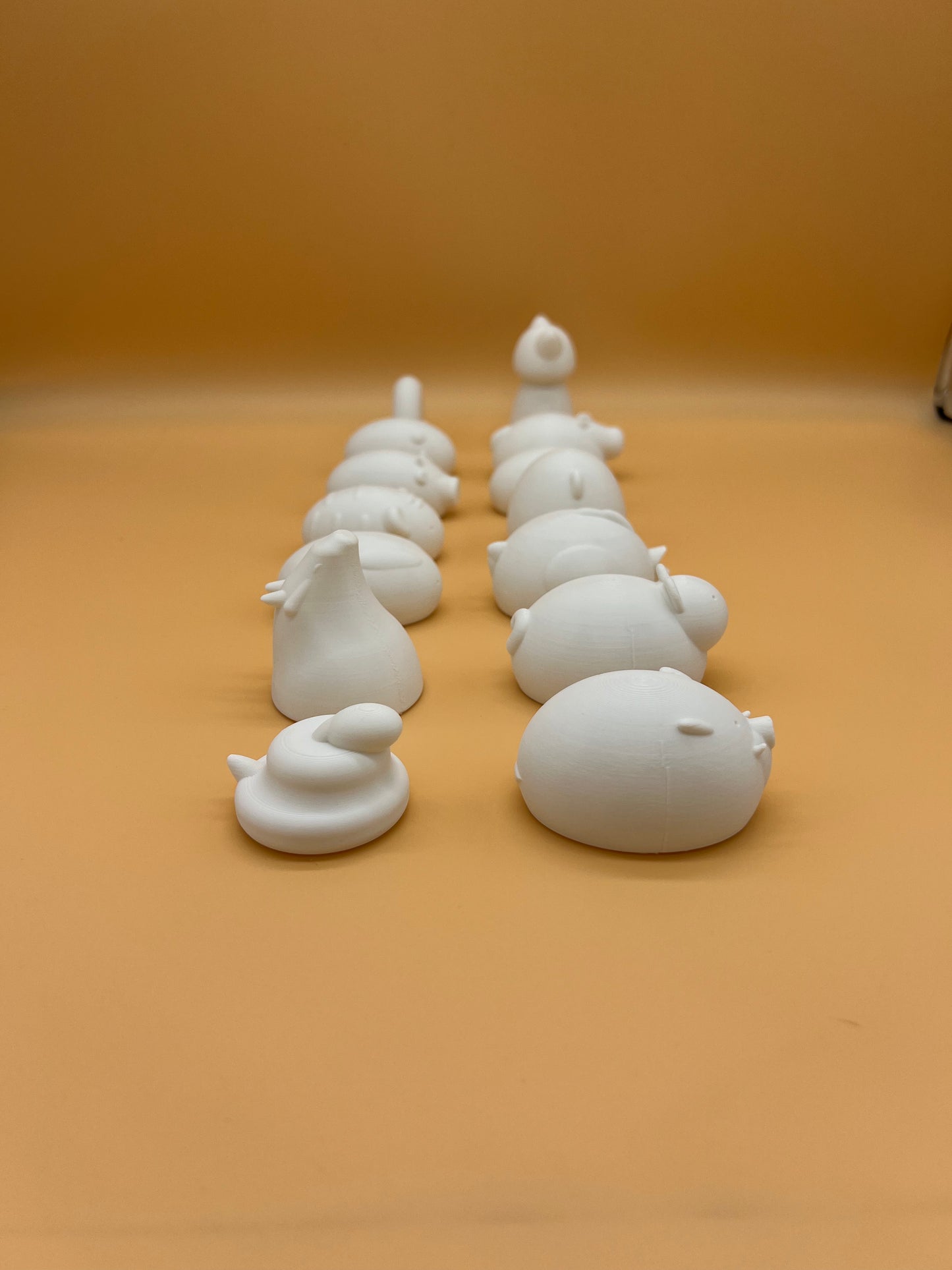 Unpainted Chinese Zodiac set