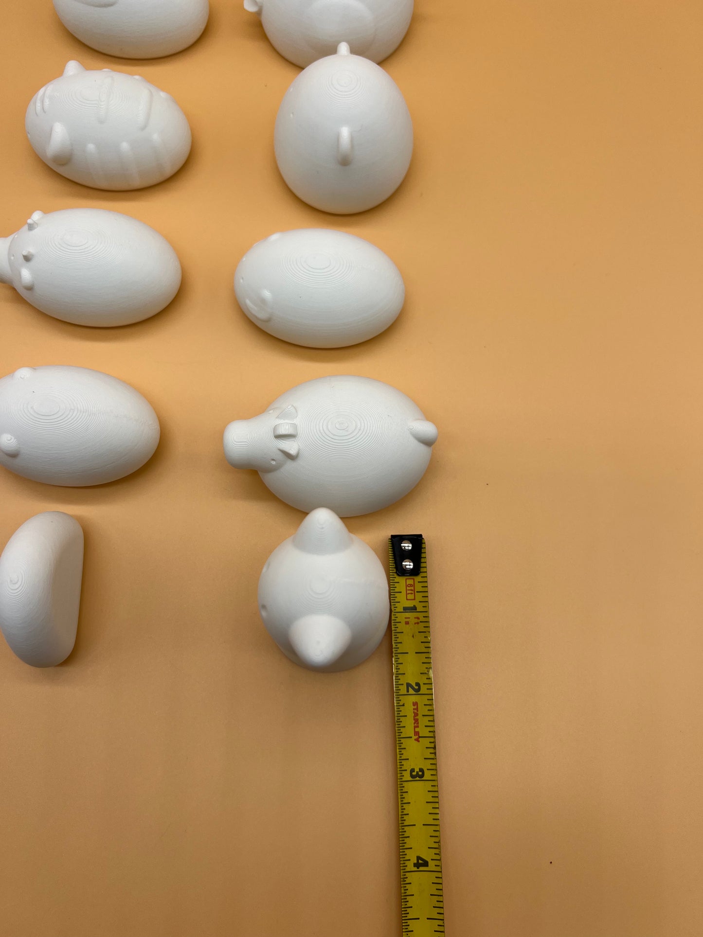 Unpainted Chinese Zodiac set