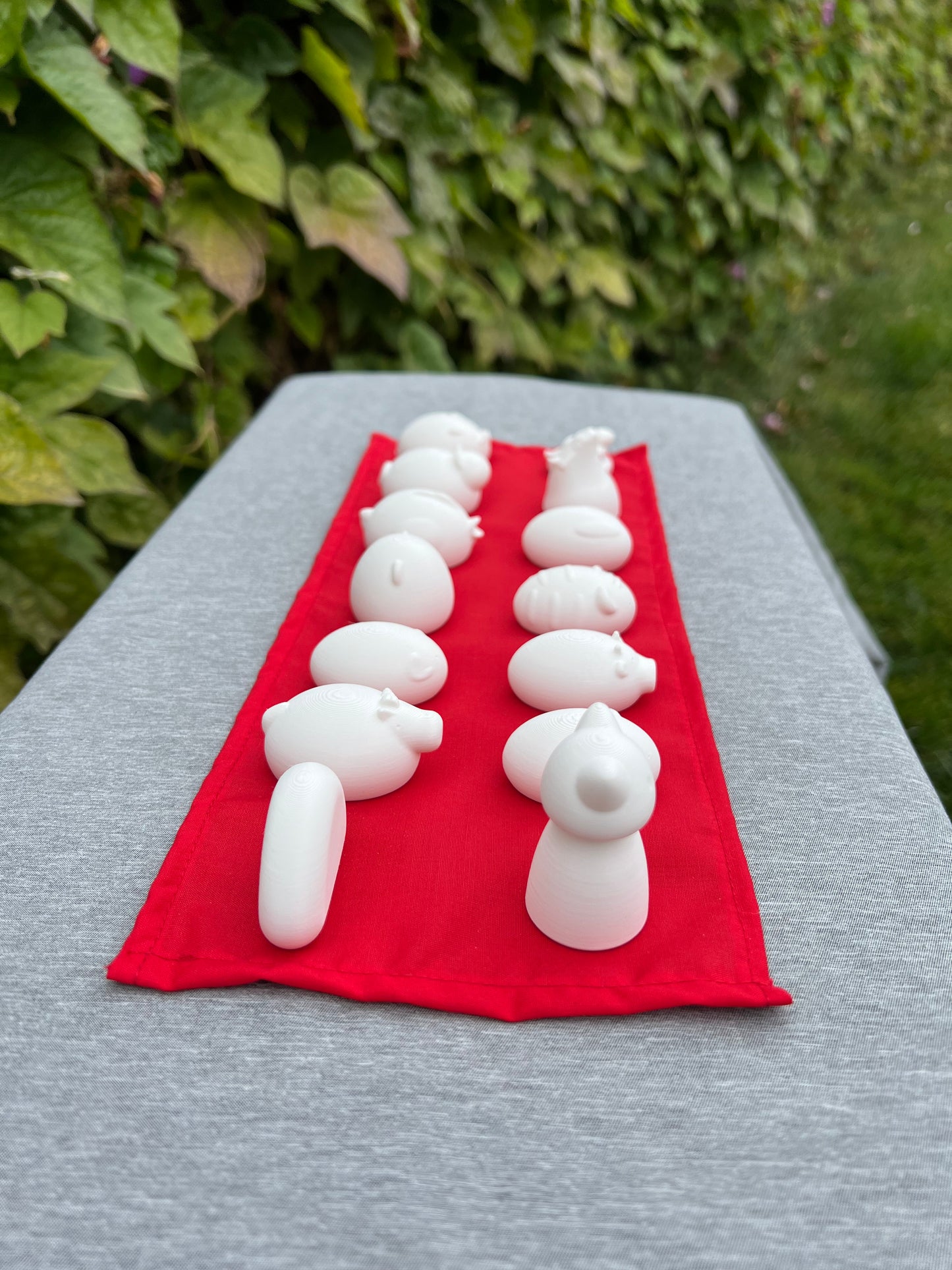 Mini (UNPAINTED) Chinese Zodiac Figures Set