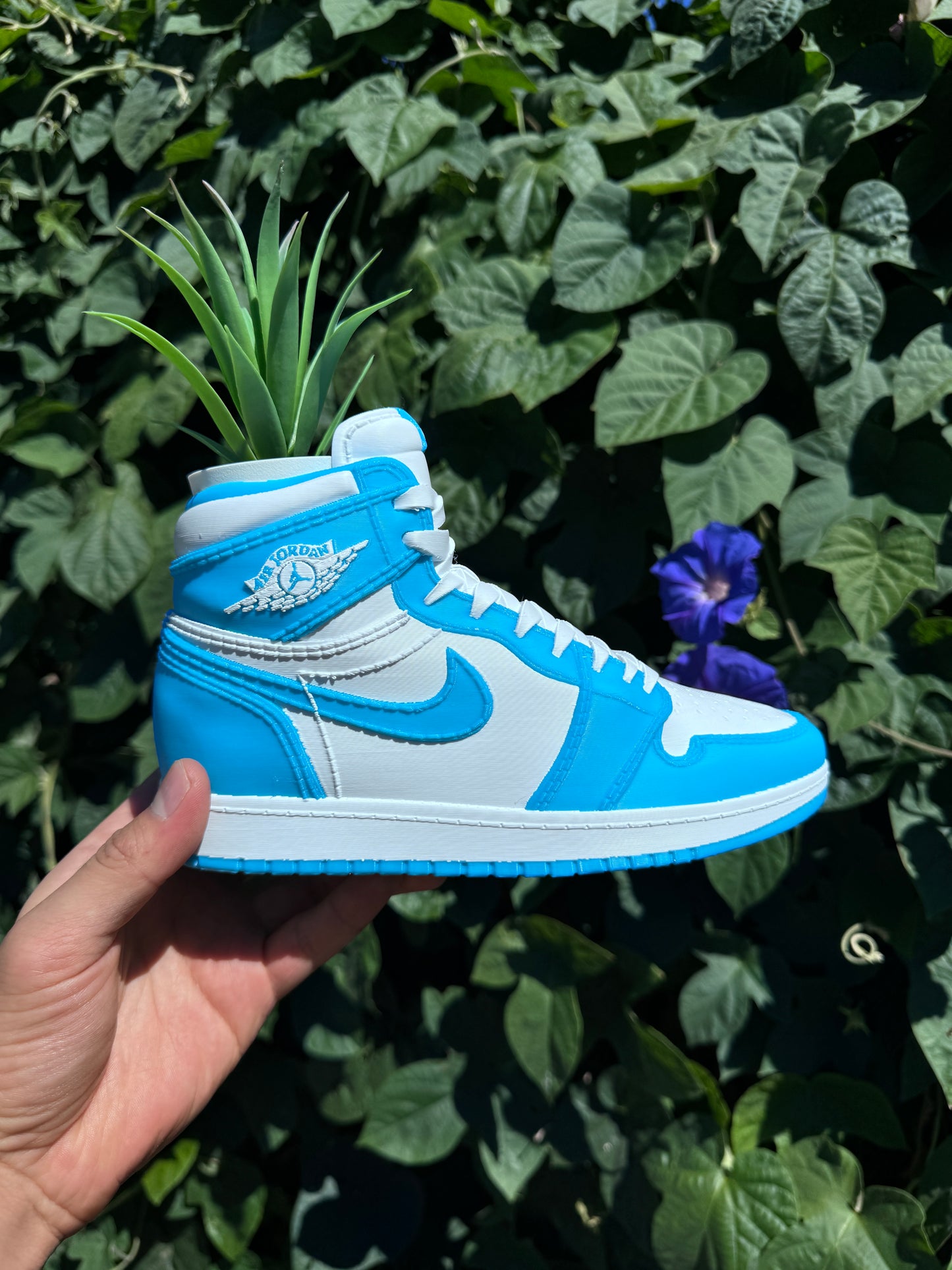 3D Printed AJ1 UNC Sneaker Planter