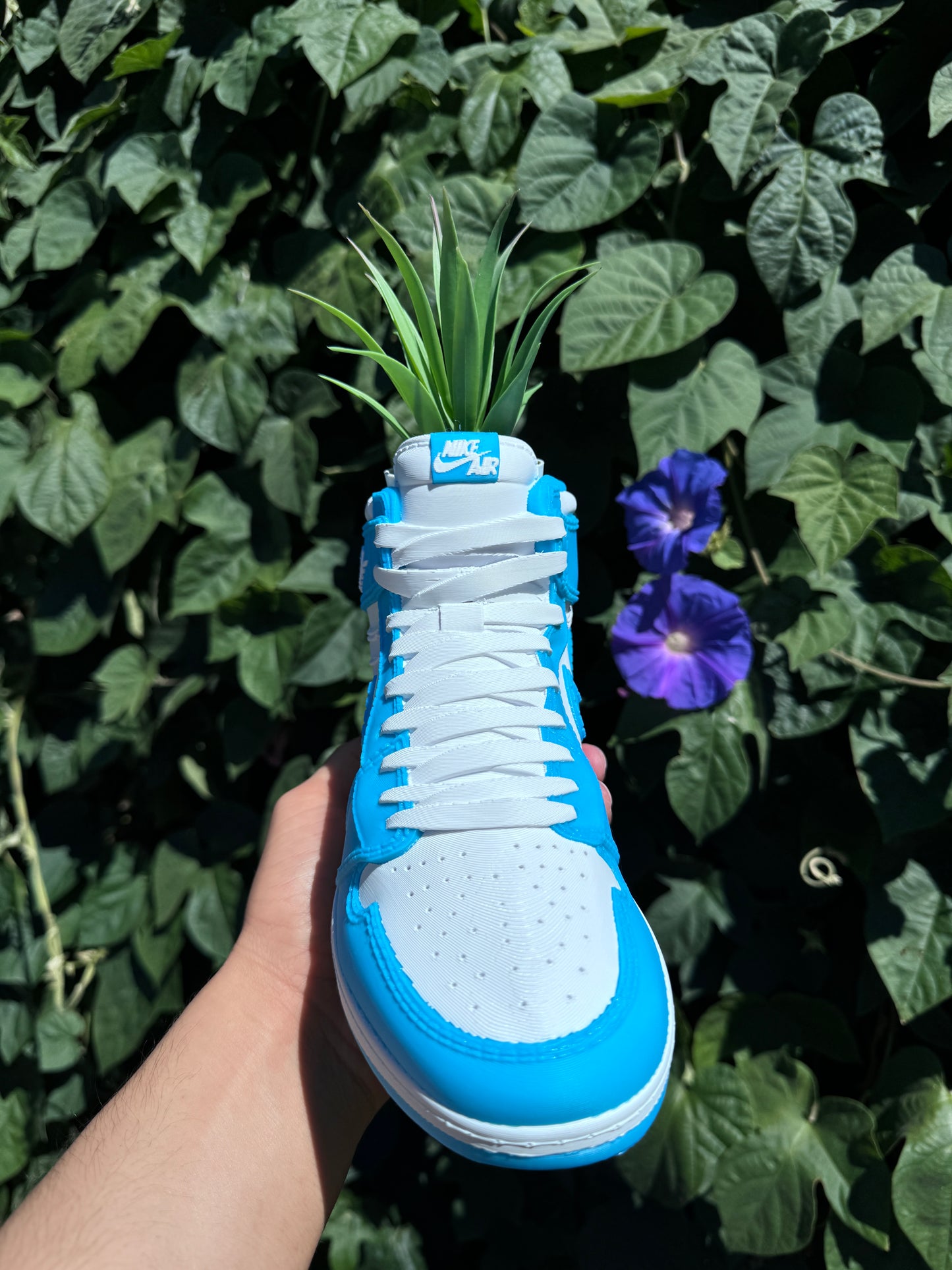 3D Printed AJ1 UNC Sneaker Planter