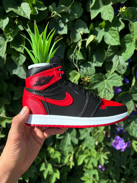 3D Printed AJ1 Bred Sneaker Planter