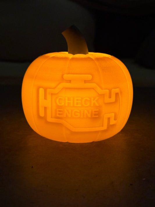 Check Engine Pumpkin