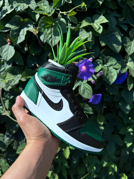 3D Printed AJ1 Pine Green Sneaker Planter