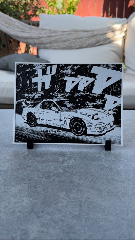 RX-7 MANGA PANEL